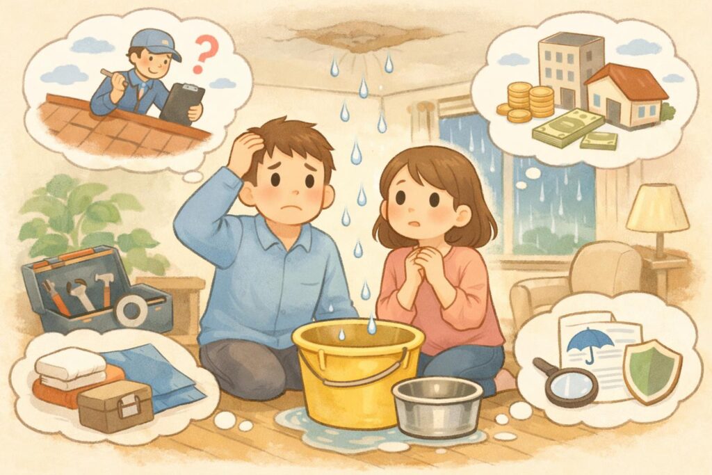 雨漏り調査・修繕 けんおうリノベーション